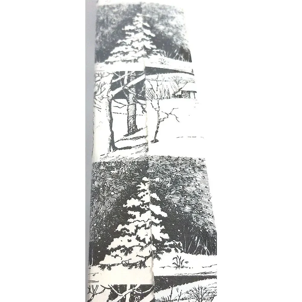 Vintage Norcross Christmas Gift Wrap With Cutter Edge New